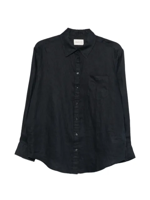 Gant chest-pocket long-sleeve shirt Black 4300623