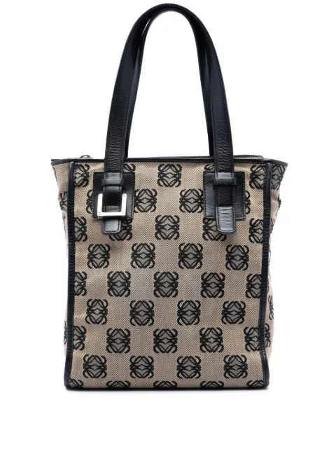 Loewe Pre-Owned 2003 Anagram Canvas tote bag Neutrals YANOPPVNE16QC3PC