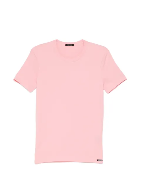 TOM FORD logo-patch T-shirt Pink T4M0TBF80040