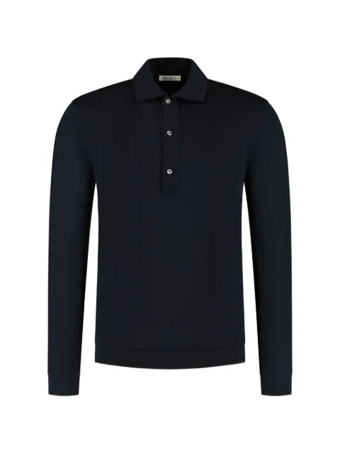 Stefan Brandt Lim 3B LA FR 30 long-sleeve polo shirt Blue 1838