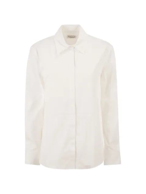DONDUP pleated bib-front shirt White DC453PF0010DXXXDD000