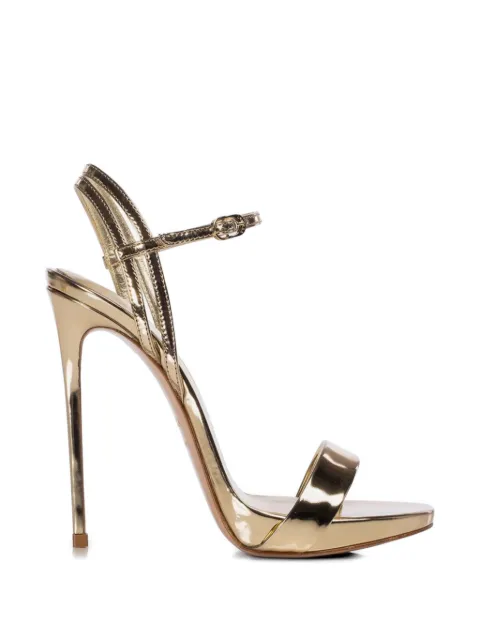 Le Silla Gwen metallic-effect sandals Gold 8603M100R1PPMRA
