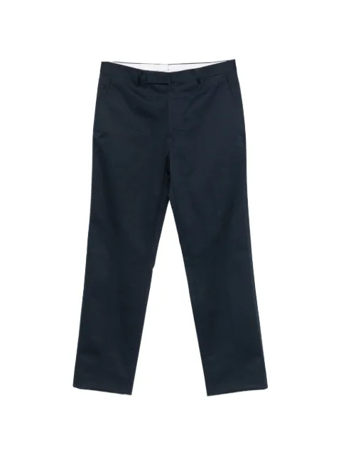 Germano 1952 straight-leg cotton trousers Blue 3CPG4823