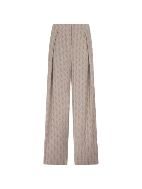 Emporio Armani pleated palazzo pants Neutrals EW004439AF24911