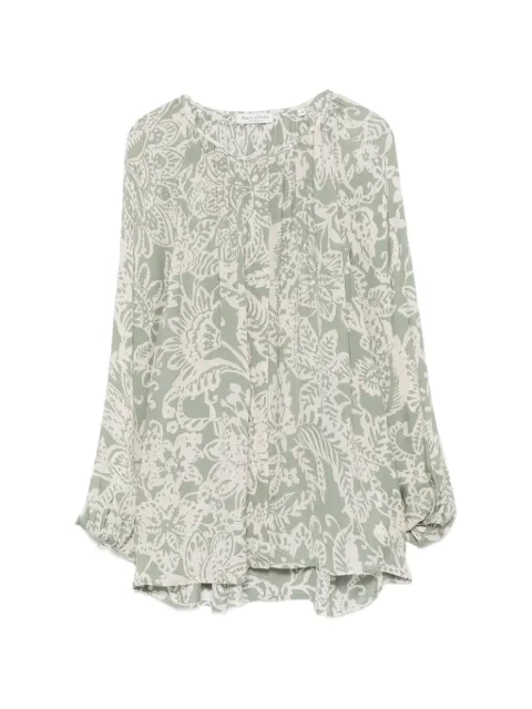 Marc O'Polo floral-print long-sleeve shirt Green 50000130954057