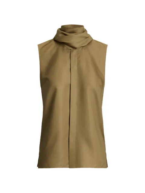 Ralph Lauren Collection Gilmore sleeveless top Green 290P20989