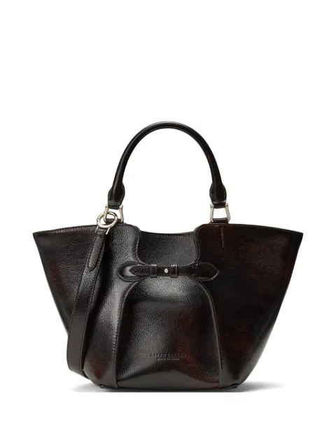 Ralph Lauren Collection The Ralph leather tote bag Brown 435P18969001