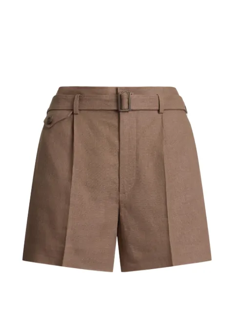 Ralph Lauren Collection Denise belted shorts Brown 290975194007