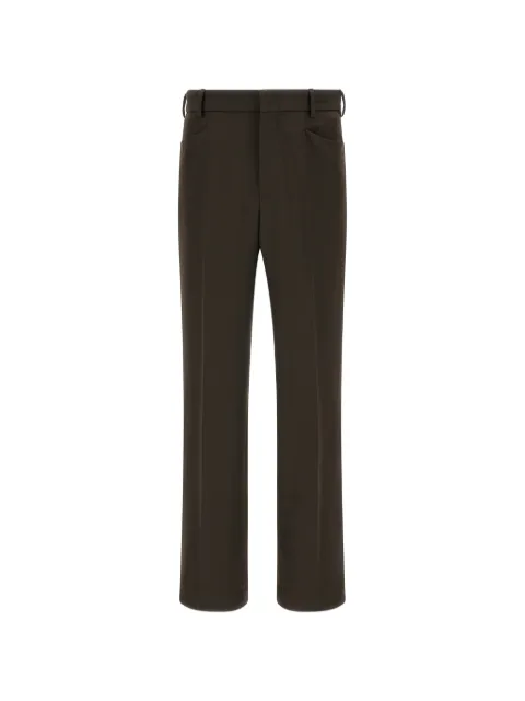 Second/Layer El Niño pleated trousers Brown 304502