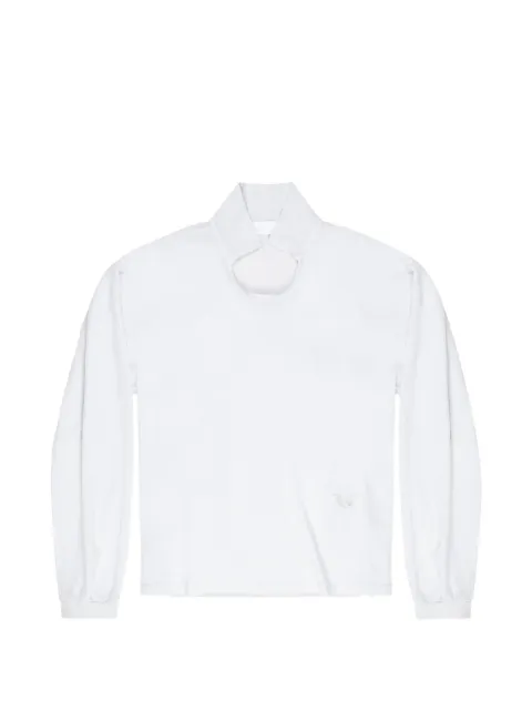 ALEXANDER DIGENOVA Pete long-sleeve polo shirt White PETEPOLOLONGSLEEVE