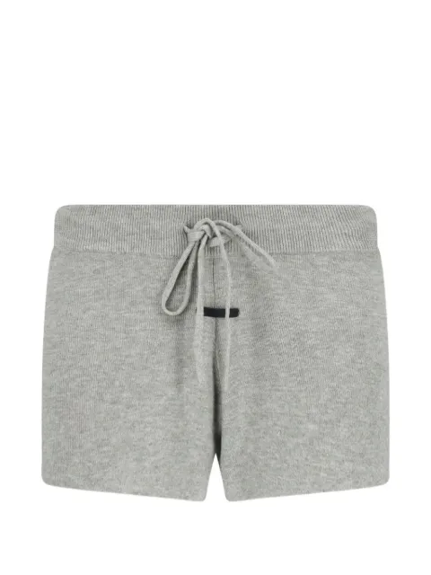 FEAR OF GOD ESSENTIALS Essentials logo-patch shorts Grey 160SP265652FW