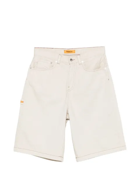 Replay contrast-stitch shorts Neutrals KU1006000D855669