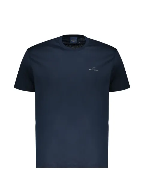 Paul & Shark logo-print T-shirt Blue 26411041
