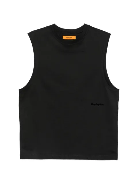 Replay logo-detail tank top Black KU6040000D23608P
