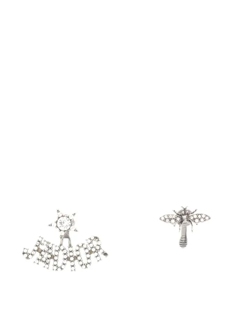 Christian Dior Pre-Owned 2000s J'Adior Bee earrings Silver PD0001036993