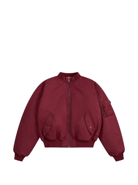 GOSHA RUBCHINSKIY padded pocket-detail bomber jacket Red BMJT0901BORDO