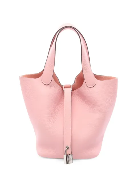 Hermès Pre-Owned Picotan Lock handbag Pink 1065821B