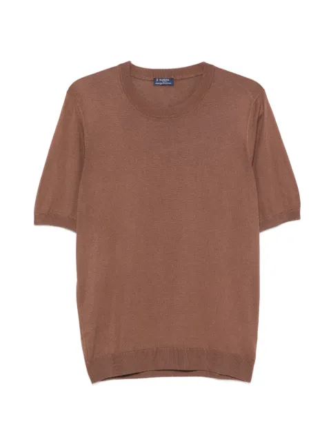 Barba knitted T-shirt Brown 700090801