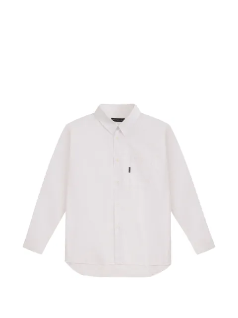 GOSHA RUBCHINSKIY chest-pocket straight-fit shirt White SH0703WHITE