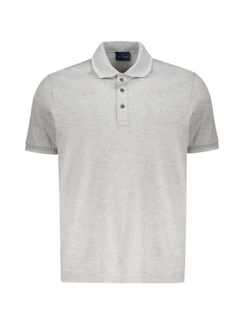 Paul & Shark short-sleeve cotton polo shirt Grey 26411218