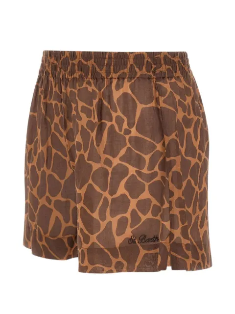 MC2 Saint Barth Meave shorts Brown MEA002