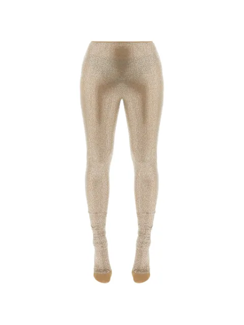 Giuseppe Di Morabito crystal-embellished leggings Neutrals 06SSX02FC16316