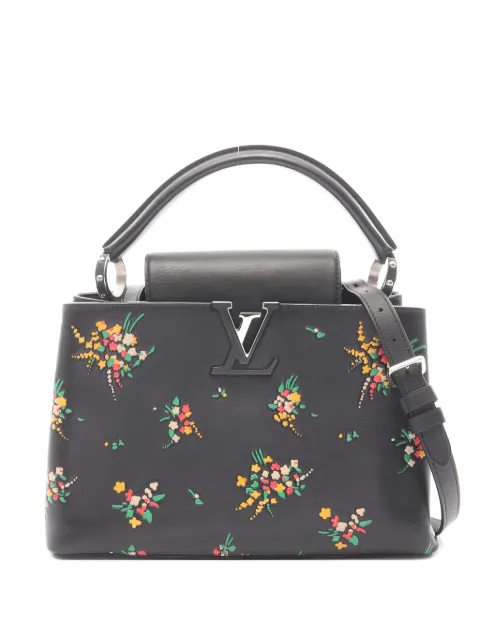 Louis Vuitton Pre-Owned 2016 PM Capucines Blossom handbag Black 1065452SP5106