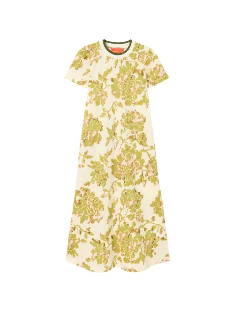 La DoubleJ sporty swing dress Neutrals DRE0247JER002OAS01GR02