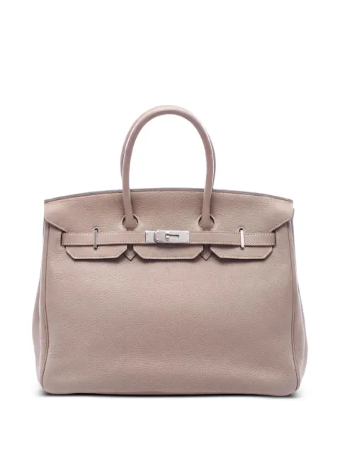 Hermès Pre-Owned 2010 35 Birkin tote bag Neutrals 1064477NINSQUARE