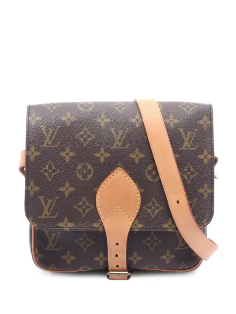 Louis Vuitton Pre-Owned 1988 MM Cartesier Monogram shoulder bag Brown 1065464883SL