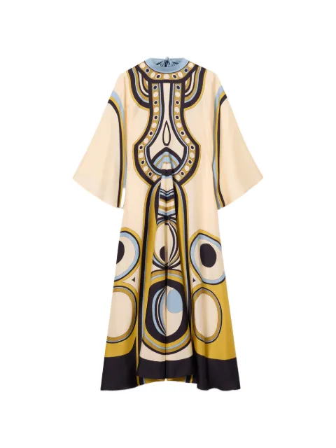 La DoubleJ Magnifico dress Neutrals DRE0232SIL006SAC02WH04