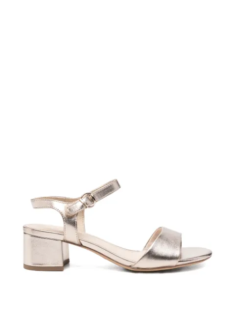 TAMARIS metallic-effect block-heel sandals Pink 12824942