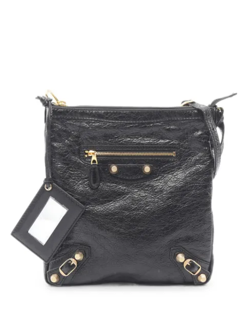 Balenciaga Pre-Owned 2010s Giant flat shoulder bag Black 1065466