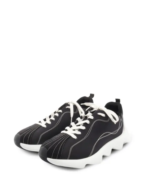 Hermès Pre-Owned Anvol panelled sneakers Black 1057681