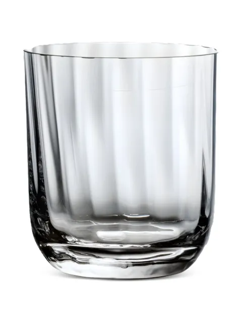 Villeroy & Boch ribbed-design glass (set of four) White 2201137258140