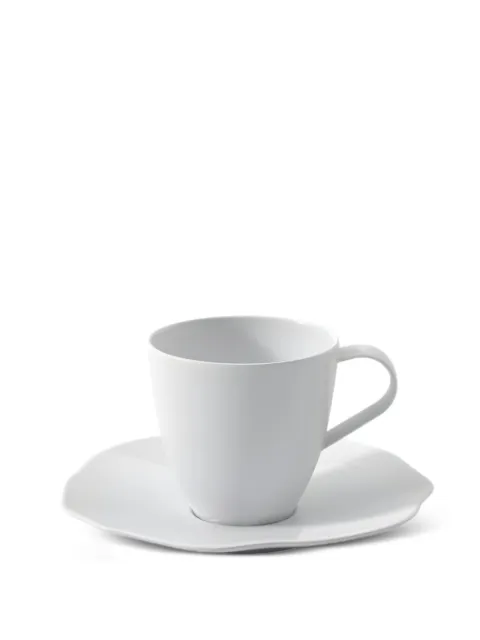 Villeroy & Boch curved-handle coffee cup set (six-person setting) White 2201044661430300