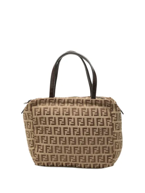 Fendi Pre-Owned 2000-2010 Mini Zucchino Canvas handbag Neutrals 55JE57IG2EH9UP0Q