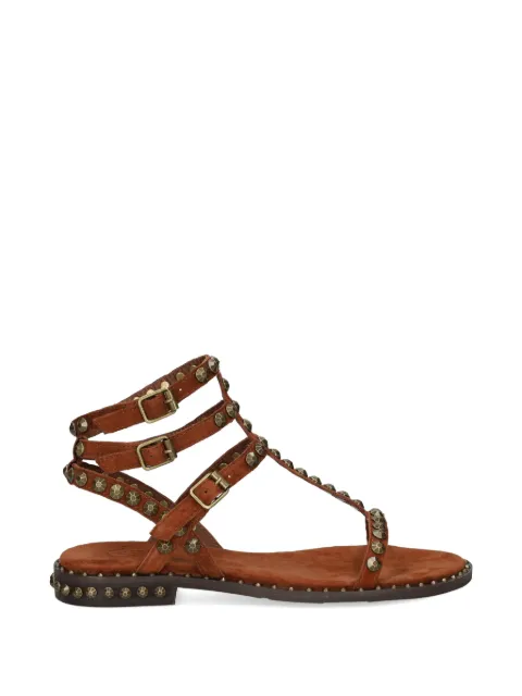 Ash Play stud-embellished sandals Brown PLAY