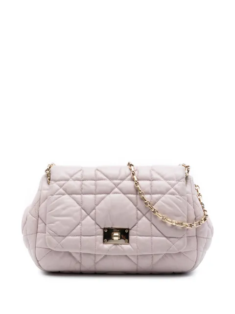 Christian Dior Pre-Owned 2012 Lambskin Cannage Milly La Foret shoulder bag Pink RNRS8LZMSO29IW1T