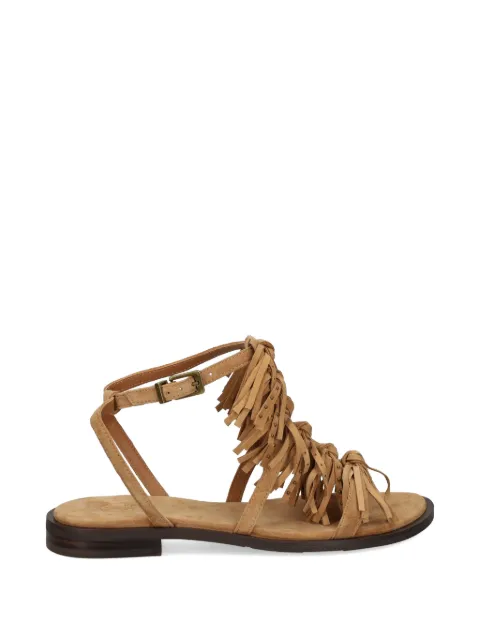 Ash Panic fringed studded sandals Neutrals PANIC