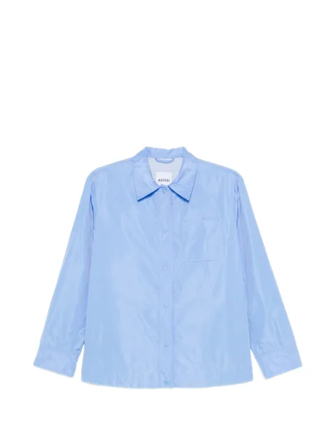 ASPESI chest-pocket shirt jacket Blue N631P008