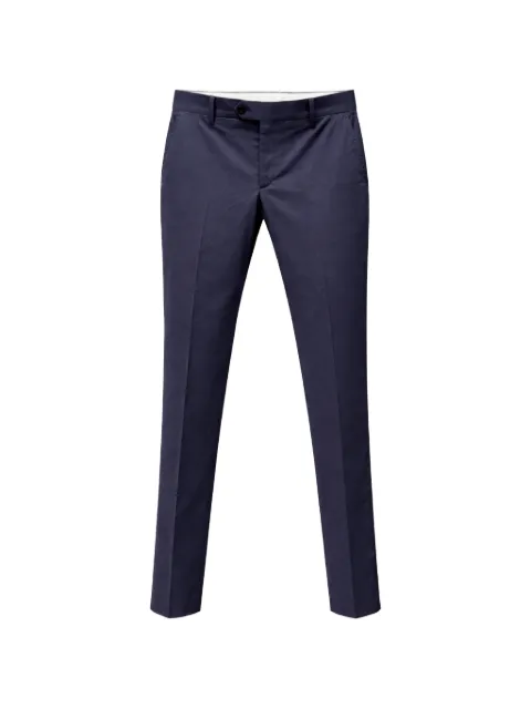 FRANZESE COLLECTION Stefano De Martino linen trousers Blue 4C10EAUTXEEVUE90