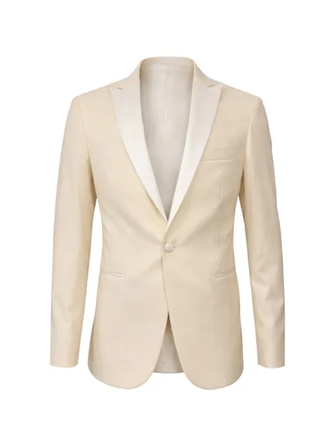 FRANZESE COLLECTION peaked-lapel blazer Neutrals G9R33RLT0552BC2115