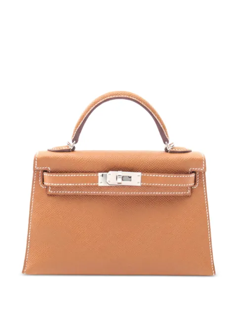 Hermès Pre-Owned mini Kelly II tote bag Brown 1066475K