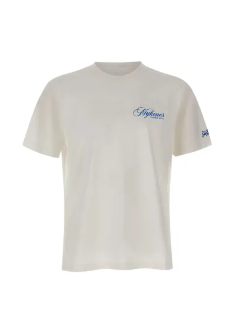 MC2 Saint Barth graphic-print T-shirt Neutrals PRL0002