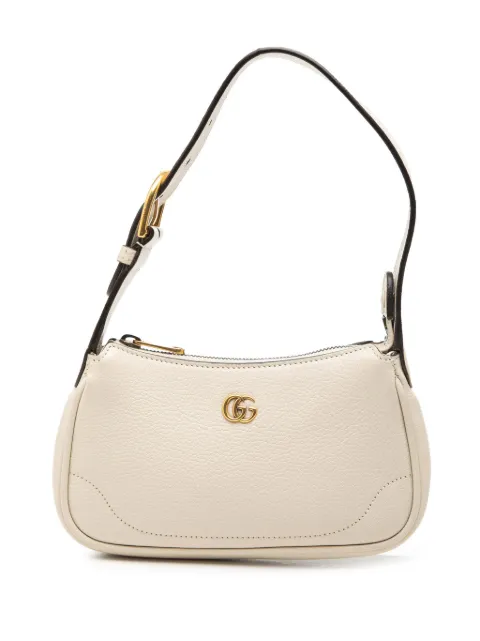 Gucci Pre-Owned 2016-2026 Mini Goatskin Aphrodite shoulder bag White KG5J12E5273U0HBZ