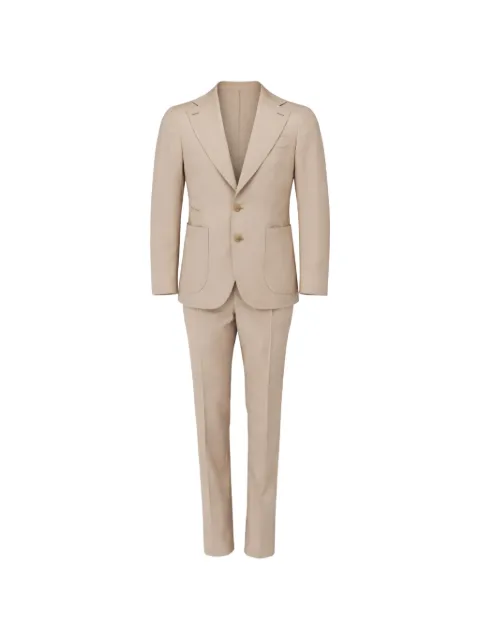 FRANZESE COLLECTION Stefano De Martino single-breasted suit Neutrals 16U0NUATXAYEUE10