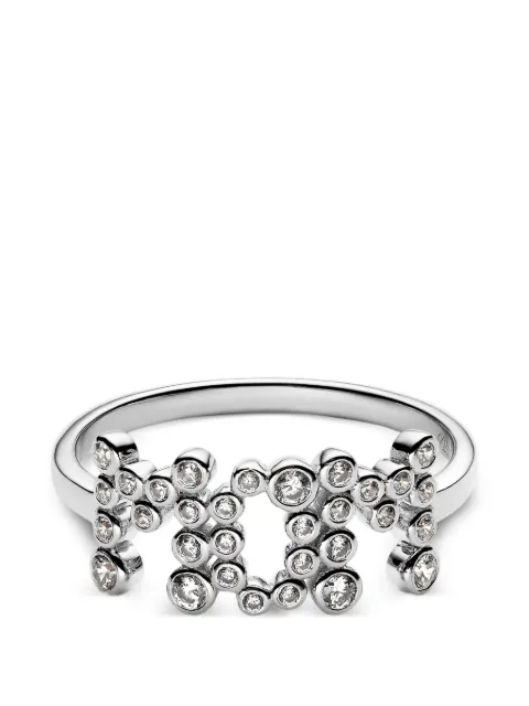 Maria Black Mom Collet ring Silver 500519AG