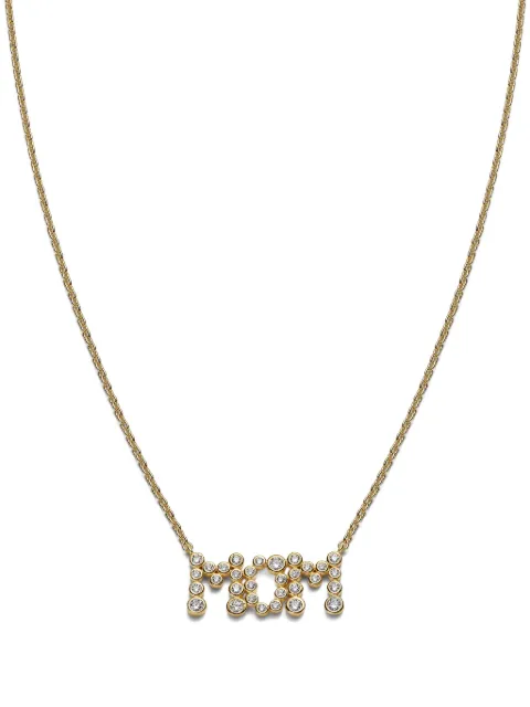 Maria Black Mom Collet lobster claw necklace Gold 300553YG