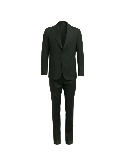 FRANZESE COLLECTION Stefano De Martino single-breasted suit (two piece) Green 16U0NUATXAYEUE53